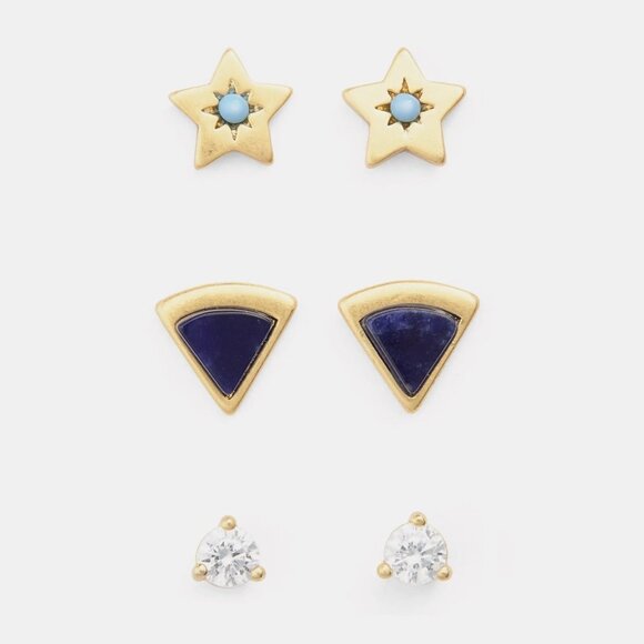 Madewell Keepsake Stud Earrings Set - Picture 1 of 5